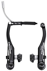 SHIMANO Unisex Br-t610 Shimano Deore BR T610 V Brakes Black Front, Black, Front UK