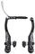 SHIMANO Unisex Br-t610 Shimano Deore BR T610 V Brakes Black Front, Black, Front UK