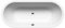 Kaldewei Badewanne Classic Duo Oval Modell 112 160 x 70 x 42 cm alpinweiß mit Perl-Effekt