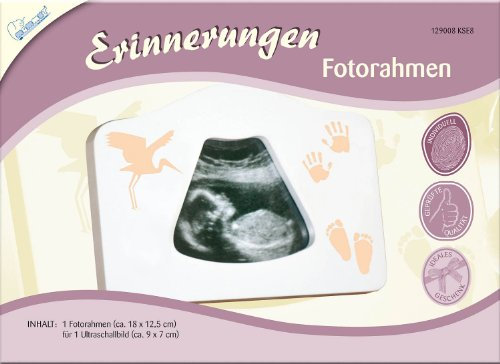 Mammut 129008 - 3D Erinnerungen-Fotorahmen für Ultraschallbild