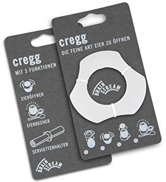 cregg Brainstream, weiß, Eieröffner/Eierbecher/Serviettenhalter, A001258