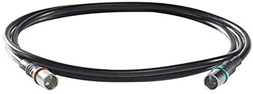 WISI 73382 DS 38 U 0300 Anschlusskabel F-Quick/IEC-Buchse, 3m schwarz