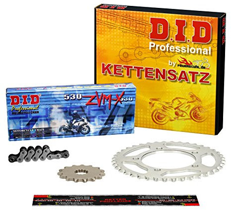 Kettensatz Yamaha YZF-R1, 1998-2003, Typ RN01, RN04, RN09, DID X-Ring (ZVM-X) super verstärkt