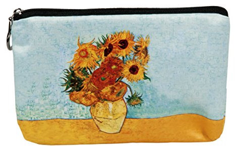 Fridolin Trousse de Toilette Van Gogh Tournesols, 19 cm, Multicolore