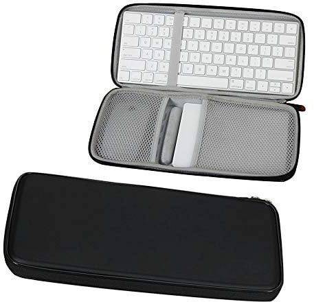 Für Apple Magic Tastatur MLA22LL/A Bluetooth + Trackpad 2 MJ2R2LL/A + Maus Hart EVA Tasche Schutz hülle Etui Tragetasche Beutel von Hermitshell