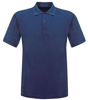 Regatta Men's UTRG2161_38 Regular Fit Plain Polo Short Sleeve Polo Shirt, Blue (Royal Blue), Medium