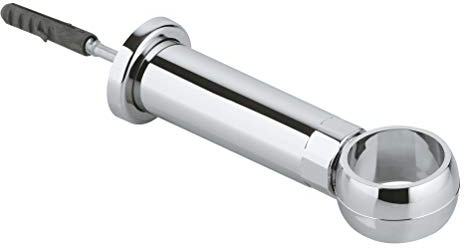 GROHE Spülrohrschelle (verdeckte Befestigung, für Wandabstand 15-85 mm, für Spülrohr Ø 28 mm), chrom, 37132000