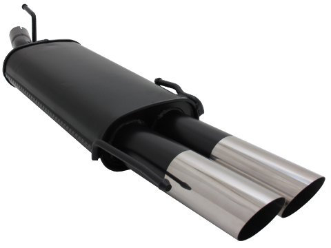 Novus Sportauspuff Gruppe N 2x90mm
