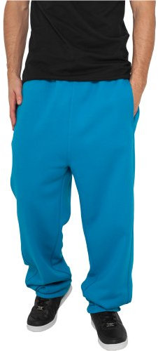 Urban Classics Sweatpant / Herren Jogginghose turquoise in Größe: XXL + Original Bandana gratis