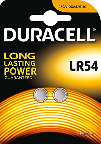 Duracell Batterie LR 54 – 1.5 V (Pack 2)