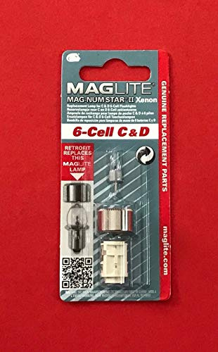 Mag Instrument LMXA601 Xenon Replacement Bulb-6CELL C/D XENON LAMP