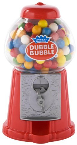 Classic Dubble Gumball Münze Bank Größe: 1 Pack
