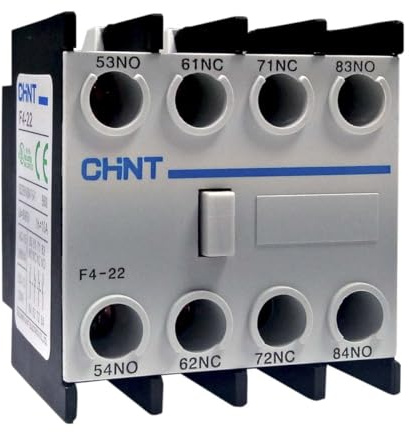 chinT nc1-f422 Head Mount AUX Kontakt Block, 2 NO + 2 NC