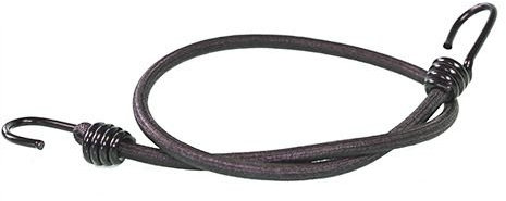 10 Expanderseile mit 2 Spiralhaken 600 mm schwarz 10mm