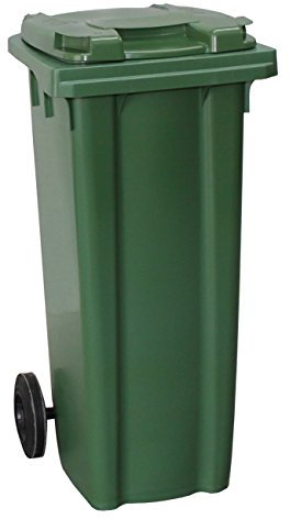Yellowshield 140 Litre Wheelie Bin - GREEN