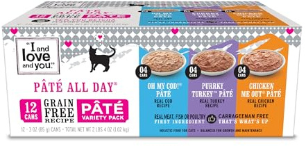 I AND LOVE AND YOU, Cat Food Variety, 3 Ounce, 12 Pack