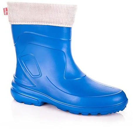 Lemigo Damen Gummistiefel Jessy 800 (Koronblume/Grau, 41)