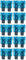 baytronic Standard Flachstecksicherung Kfz-Sicherung (10 Stück 15 A blau)
