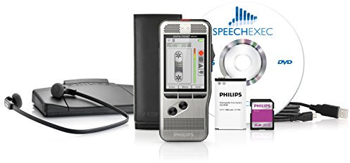 Philips DPM7700 Starter-Set (alte Version), bestehend aus Diktiergerät DPM7200 und Wiedergabe Set LFH7177