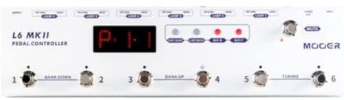 Mooer Pedal Controller L6 MKII - Programmable 6-Channel Loop Switcher