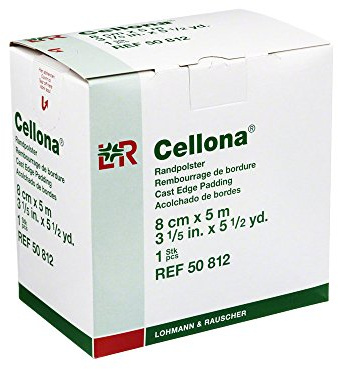 Cellona 50812 Verb??nde, Randpolster, 8 cm x 5 m gerollt