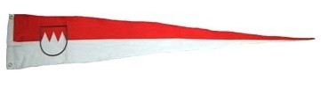 Langwimpel Franken Fahne Flagge Wimpel NEU