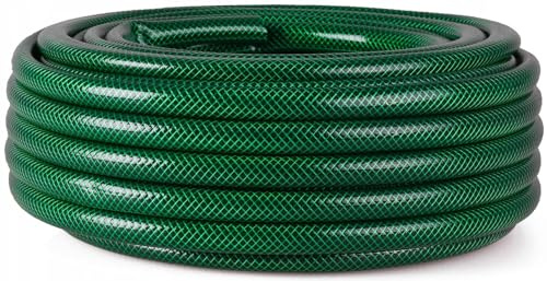 Bradas Gartenschlauch 1/2 20m PVC Grün Synthetikfasern 8 bar UV-beständig Algenablagerung