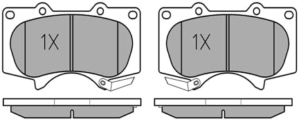 Meyle 025 240 2417/W Brake Pad Set, disc brake