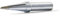 Weller ET F (4ETF-1) Lötspitze Rundform Abgeschrägt 45° zum Weller WE 1010, Ø 1,2 mm, 1 Stück