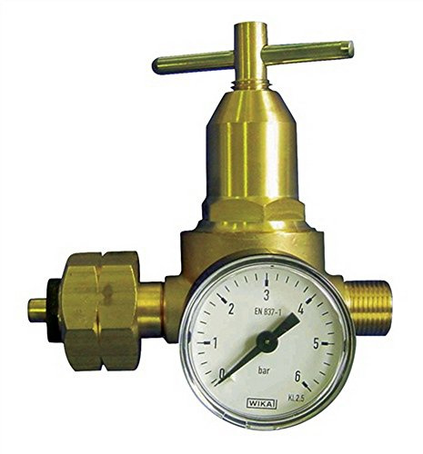 Kayser-Werk Propan Kleindruckregler Kombianschluss,0,5-6bar 44412