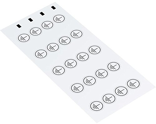 LEMAX® Betriebsmittelkennz. Schutzleiter,RoHS-konform,Polyesterfolie,Ø 12,5mm,20/Bogen