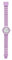 HIP HOP, Collezione Sensoriality, Orologio Donna Aurora Boreale, Cinturino in Silicone Regolabile, Quadrante Bianco, Pratica Chiusura, Cassa 32 mm, Movimento Solo Tempo, Resistente all'Acqua, Lilla