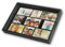 Zep W002 Bandeja con Foto, Madera, Negro, 35.5x45.5x5.5 cm