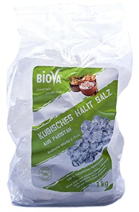 Biova Kubisches Halit Salz, Brocken, 2-5cm 1kg