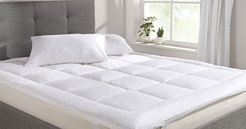 4 Thick Extra Deep Microfibre Heavy Fill Soft Mattress Topper Enhancer - CosyWinks® Double