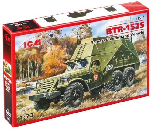 ICM 72511 – BTR 152S, Soviet Armoured Command Vehicle