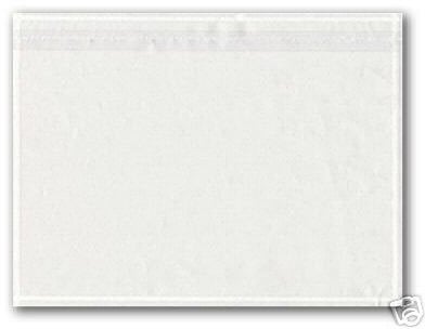 250 Dokumententaschen DIN C5 transparent selbstklebend