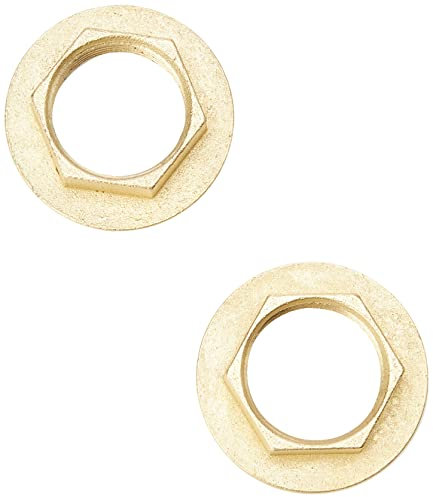 Deva DSP BBN102 Brass Back Nut, Set of 2 Pieces