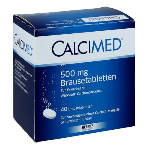 CALCIMED 500 mg Brausetabletten, 40 Stück