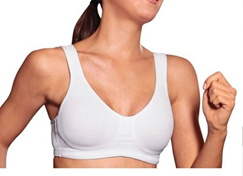 Viania Damen Sport-BH Wellness BH 14750 Weiss 80 E