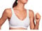 Viania Damen Sport-BH Wellness BH 14750 Weiss 80 E