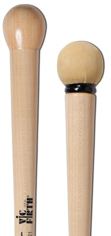 VIC FIRTH TG21 Symphonic Signature Tom Gauger Mallet Bassdrum Gämse & Holz