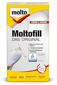 Molto 5087722 Reparatur Moltofill Innenspachtel, 0,5 kg