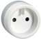 Legrand - Adaptateur 2P 16A 230V pour branchement fiche standard français sur prise standard américain
