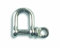 Chapuis MDI8 Manille droite inox 250 kg axe 8 mm Largeur 16 mm