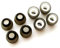 8 Klein (S) Ergonomischen Komfort Ersatz Set Ohrstöpsel Ohreinsätze Kompatibel mit Sennheiser IE-Serie, CX-Serie, CXC Serie, CXL Serie, OCX-Serie und MM Serie In-Ear Ohrhörern Headsets