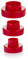 Tescoma Emporte-pièces Double Face Ronds DELÍCIA, 6 Tailles