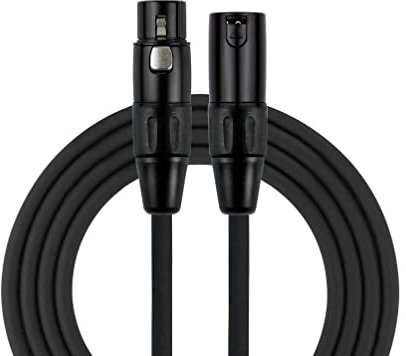 Kirlin MPCBK270-25FT Deluxe XLR to XLR Mic Cable, 25 ft