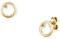 cai Damen Ohrstecker 925/- Sterling Silber 0,7cm vergoldet Zirkonia gelb 273220690