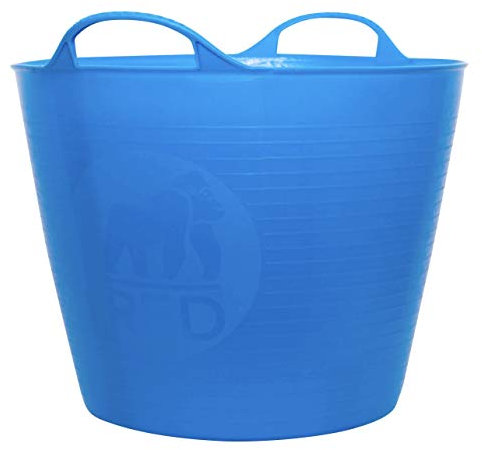 Tubtrugs 26L Medium Flexible 2-Handled Recycled Tub, Blue